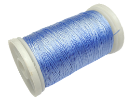 Нитка поліестер для ручного шиття і рукоділля dtex 233/3 колір Блакитний 2309