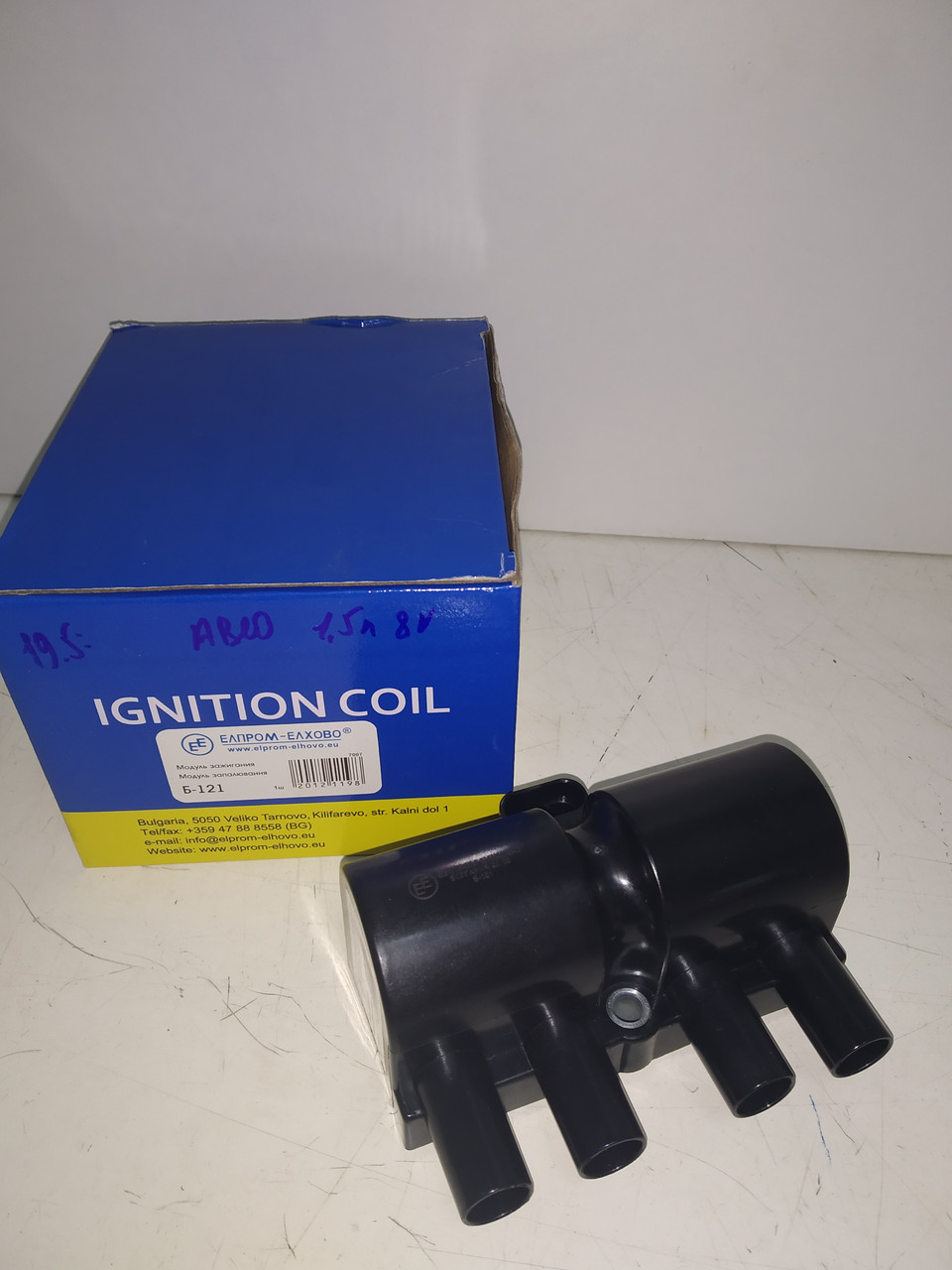 Модуль Зажигания Шевроле Авео/Aveo, Деу Нексия/Nexia 1.5 16V E&E ...