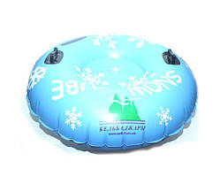 Тюбінг безкамерний PVC для катання по снігу. d=106cm Ватрушка, Надувні санки, таблетка