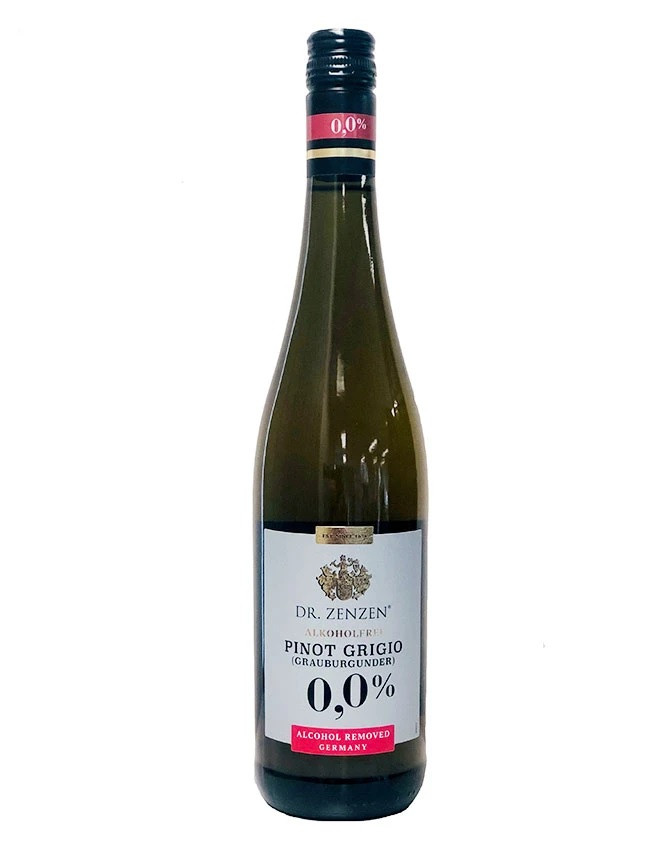 Вино Біле безалкогольне Pinot Grigio Dr. Zenzen 750 мл Німеччина, фото 1