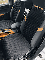 Накидки з еко-замші (передні) на сидіння Audi A4 B8 2008-2015