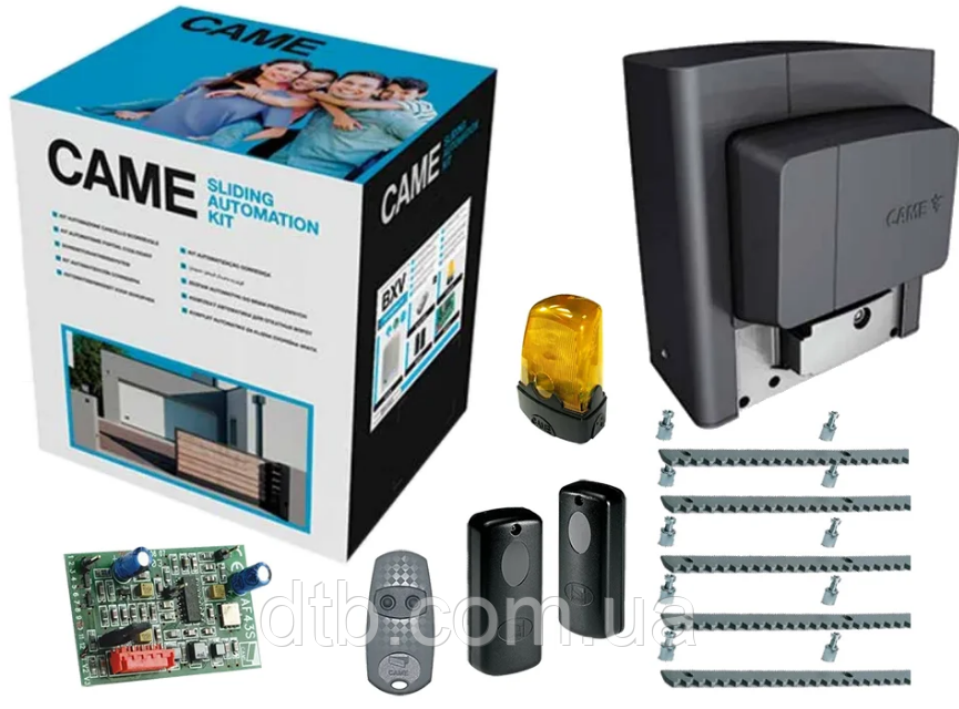 Комплект автоматики Сame BK1200 привод со встроенным блоком управления для откатных ворот весом до 1200 кг - фото 8 - id-p1346642355