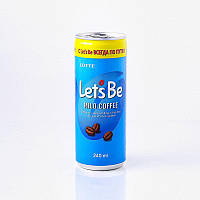 Кофе мягкий Let's Be, 240 Мл , Lotte