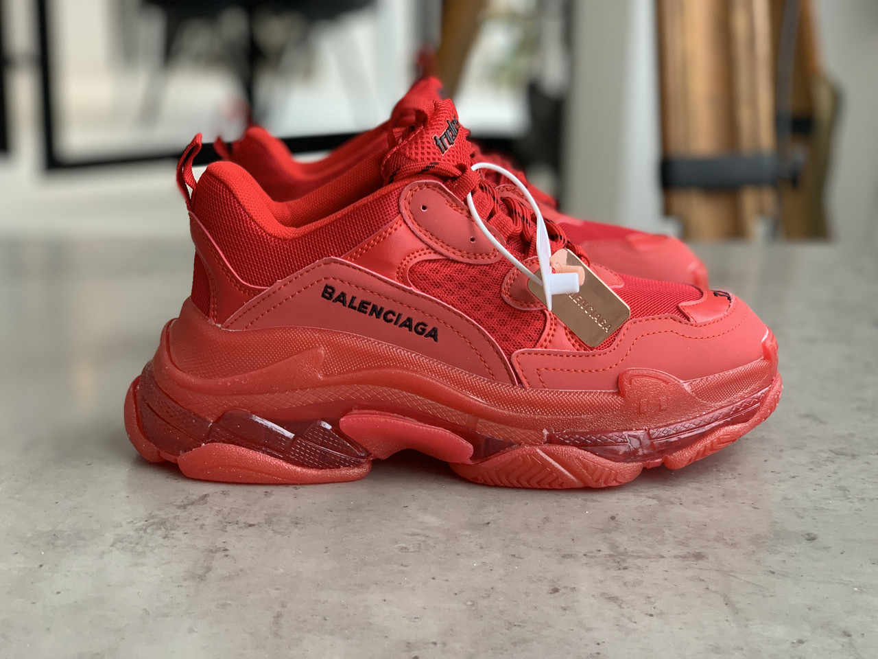 Balenciaga Triple s Red красные