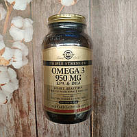 Solgar Omega 3, 950 mg 100 caps , омега 3 Солгар