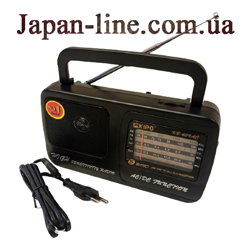 Радіоприймач KIPO KB-409AC: продаж, ціна у Києві. Радіоприймачі від ...