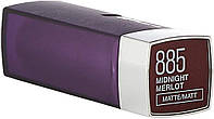 Maybelline Матова помада для губ Color MATTE 885 Midnight Merlot