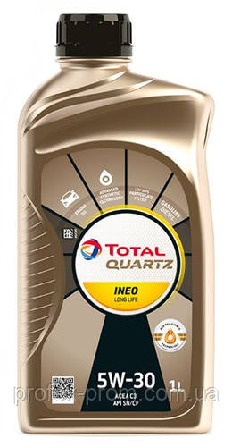 Олива моторна Total Quartz Ineo Long Life, 1л (шт.)