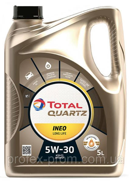 Олива моторна Total Quartz Ineo Long Life 5W-30, 5л (шт.)
