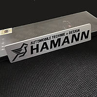 Значок Hamann bmw (11см х 3см)