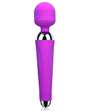 Вібратор мікрофон, вібромасажер стимулятор, інтимні іграшки комбіновані, фото 3