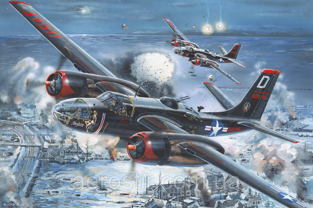 A-26C Invader 1/32 Hobby Boss 83214, фото 1