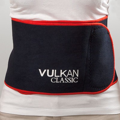 Неопреновий пояс Vulkan Classic Super Size 130 х 25 см для спалювання жиру