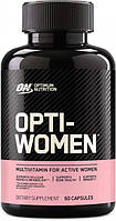 Вітаміни жіночі Opti-women Optimum Nutrition 60caps