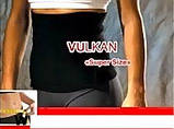 Неопреновий пояс Vulkan Classic Super Size 130 х 25 см для спалювання жиру, фото 4