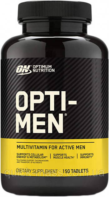 Вітаміни для чоловіків Opti-men Optimum Nutrition 150tab