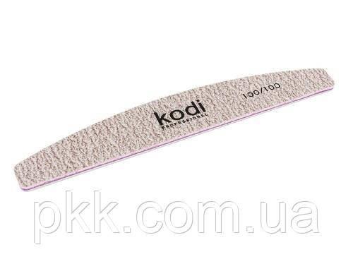 Пилочка для ногтей Kodi Professional полировочная полубумеранг KODI 4221 100/100 - фото 2 - id-p1315129140
