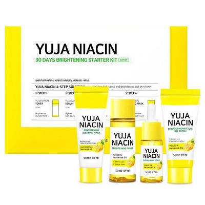 Освітлюючий набір мініатюр для обличчя SOME BY MI Yuja Niacin 30 Days Brightening Starter Kit