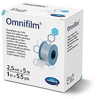 Пластырь фиксирующий из прозрачной пленки Omnifilm 2,5см х 5м