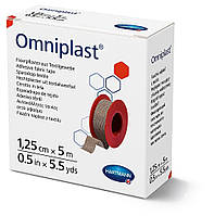 Пластырь фиксирующий текстильный Omniplast 1,25 см х 5 м