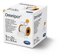 Пластырь фиксирующий бумажный Omnipor 5 см х 5 м