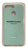 Чехол на Huawei Y6 2018 (Lilac Cream) Silicone Case Premium