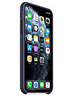 Оригінальний чохол Silicone Case Midnight Blue для iPhone 11 Pro Max (MWYV2), фото 2