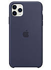 Оригінальний чохол Silicone Case Midnight Blue для iPhone 11 Pro Max (MWYV2), фото 3