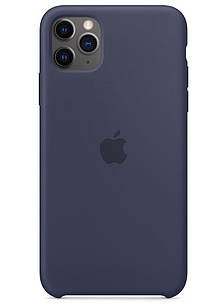 Оригінальний чохол Silicone Case Midnight Blue для iPhone 11 Pro Max (MWYV2)