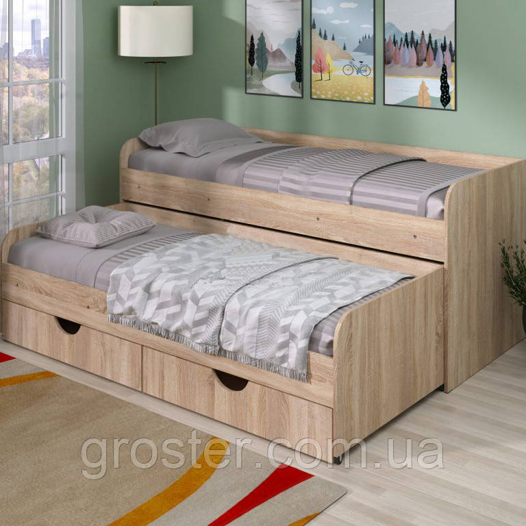 Ліжко двомісне висувне Соня-5, фото 1