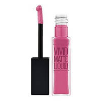 Maybelline Блиск для губ Color Sensational Vivid Matte Liquid NO.12 Twisted Tulip