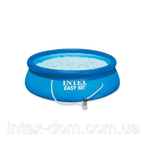 Надувний басейн Intex 28108 (244 х 61 см) (Картріджний фільтр-насос 1 250 л/год)