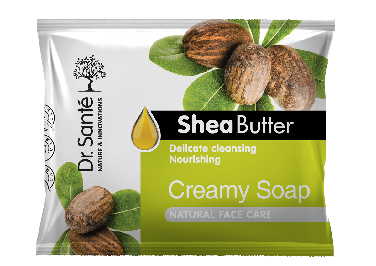 Крем-мило з олією Ши 100 г Dr.Sante, фото 1