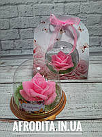 Мило ручної роботи Троянда в куполі