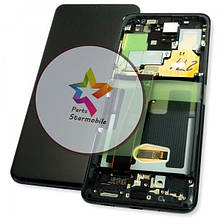 Дисплей Samsung M215 Galaxy M21 (2020) + сенсор чорний Incell