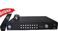 Видеорегистратор 8-канальный LUX LS- 9808H Стационарное устройство DVR видеонаблюдения для камер Видео охрана