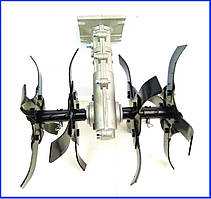 ☑️ Насадка культиватор для бензокосами (штанга 26 мм, квадрат, вал 9 шліців)