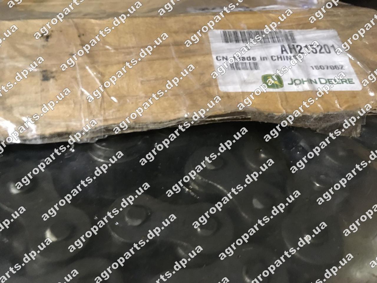 Ланцюг AH215201 привід шнека John Deere AUGER ROLLER CHAIN HD 77 links АН215201 цеп, фото 1
