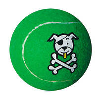Игрушка для собак Rogz Molecule Ball Теннисный мяч лайм 8 см 41722