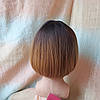 Перука омбре каре термоволосся медно-шоколадний 4801tY-YS4-27, фото 3