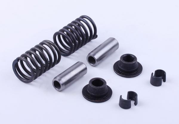 Клапанний механізм комплект Zubr (пружини, тарілки, сухарі, спрямовуючи.) на 2 кл. - 195N, фото 1