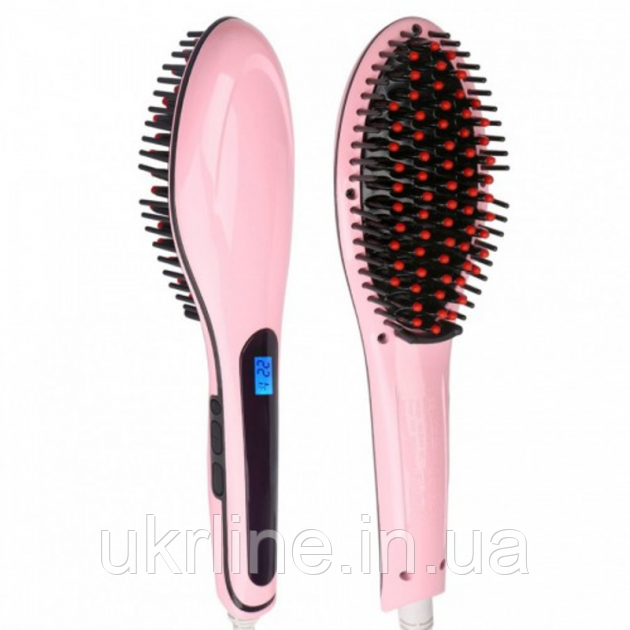 Расческа для выпрямления волос Fast Hair Straightener, электрический выпрямитель в виде расчески straightener - фото 1 - id-p262989043