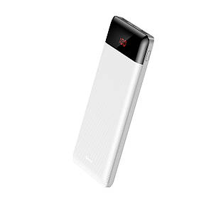 УМБ Power Bank (зовнішній акумулятор) для телефону Baseus Mini Cu 10000 мАг Білий (PPALL-AKU02), фото 3
