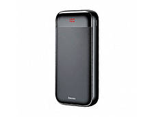 УМБ Power Bank (зовнішній акумулятор) для телефону Baseus Mini Cu 20000 мАг Чорний (PPALL-CKU01), фото 3
