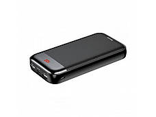 УМБ Power Bank (зовнішній акумулятор) для телефону Baseus Mini Cu 20000 мАг Чорний (PPALL-CKU01), фото 4