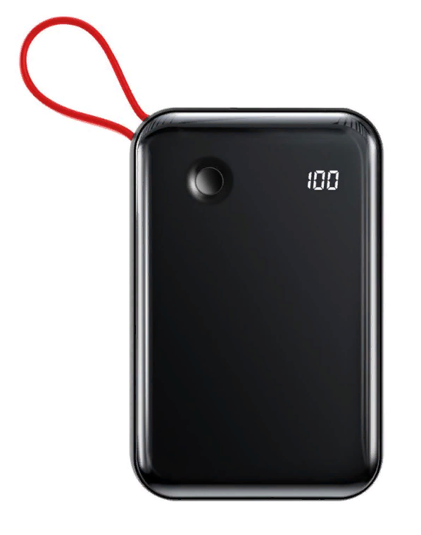 УМБ Power Bank (зовнішній акумулятор) для телефону Baseus Mini S 10000 мАг Чорний (PPXF-B09)