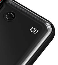 УМБ Power Bank (зовнішній акумулятор) для телефону Baseus Mini S 10000 мАг Чорний (PPXF-A09), фото 6