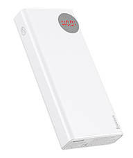 УМБ Power Bank (зовнішній акумулятор) для телефону Baseus Mulight 20000 мАг Білий (PPALL-MY02), фото 4