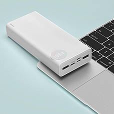 УМБ Power Bank (зовнішній акумулятор) для телефону Baseus Mulight 20000 мАг Білий (PPALL-MY02), фото 5