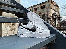 Чоловічі кросівки Nike Air Force 1 (41-46) White білі, фото 5